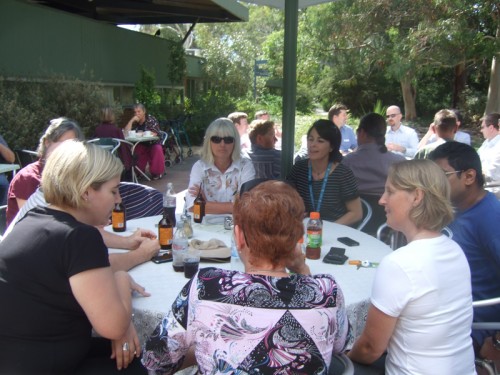 FCIG / HISCOM Meeting March 2011 Lunch at Hudson's ANBG