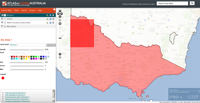 Select a sub-region to highlight your additional area of interest