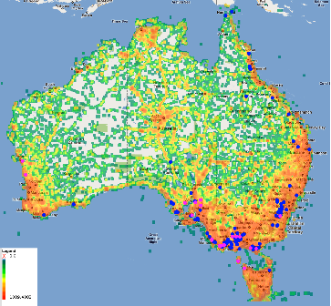 Where are wind farms located?