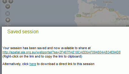 Save Session information