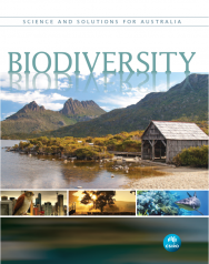 Front cover of CSIRO's new book 'Biodiversity: Science and Solutions for Australia'