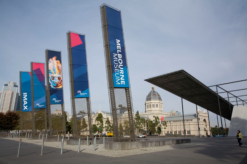 Melbourne Museum and the Royal Exhibition Building are two of Museum Victoria’s campuses. Photographer: Jennifer McNair / Copyright Museum Victoria All Rights Reserved