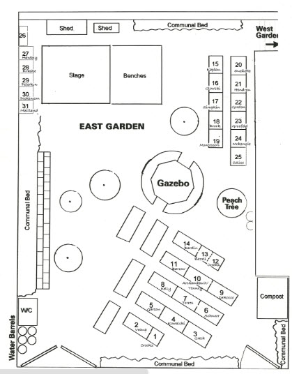 Sample of what your schoolyard map could look like