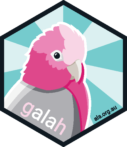 logo for galah, ALA's R package