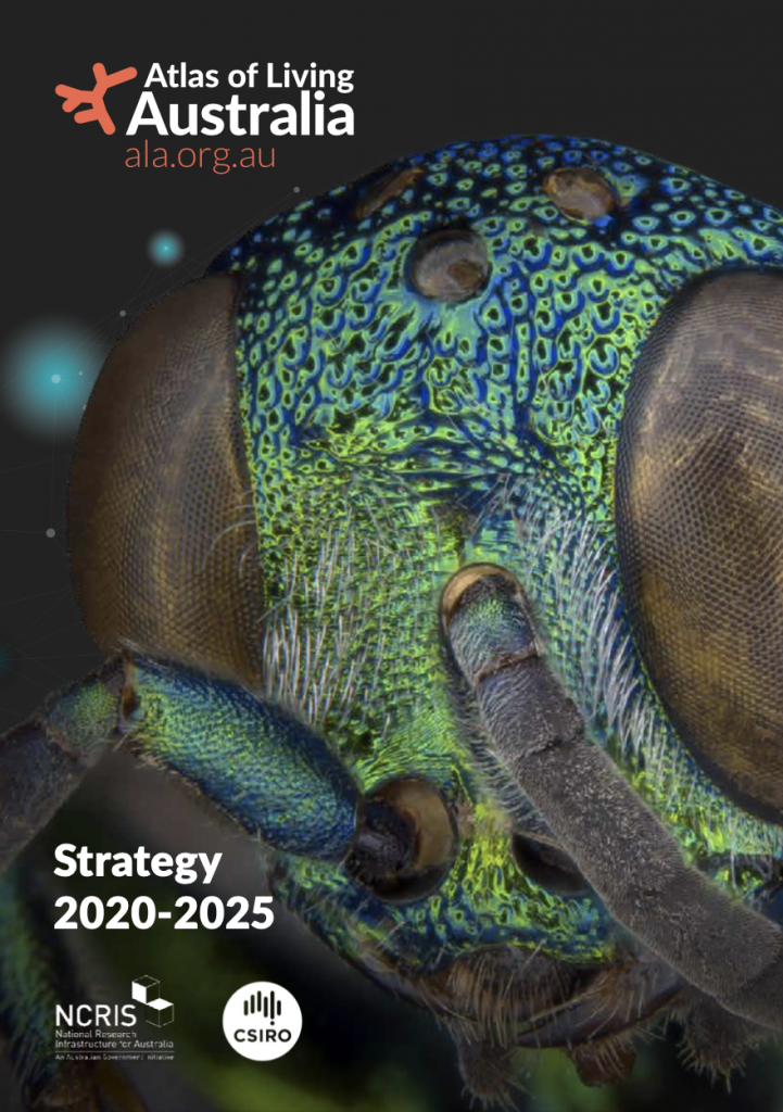 Atlas of Living Australia Strategy 2020-2025 cover