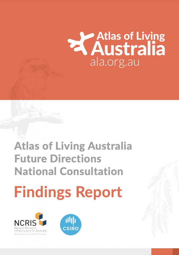 ALA Future Directions National Consultation Findings Report cover