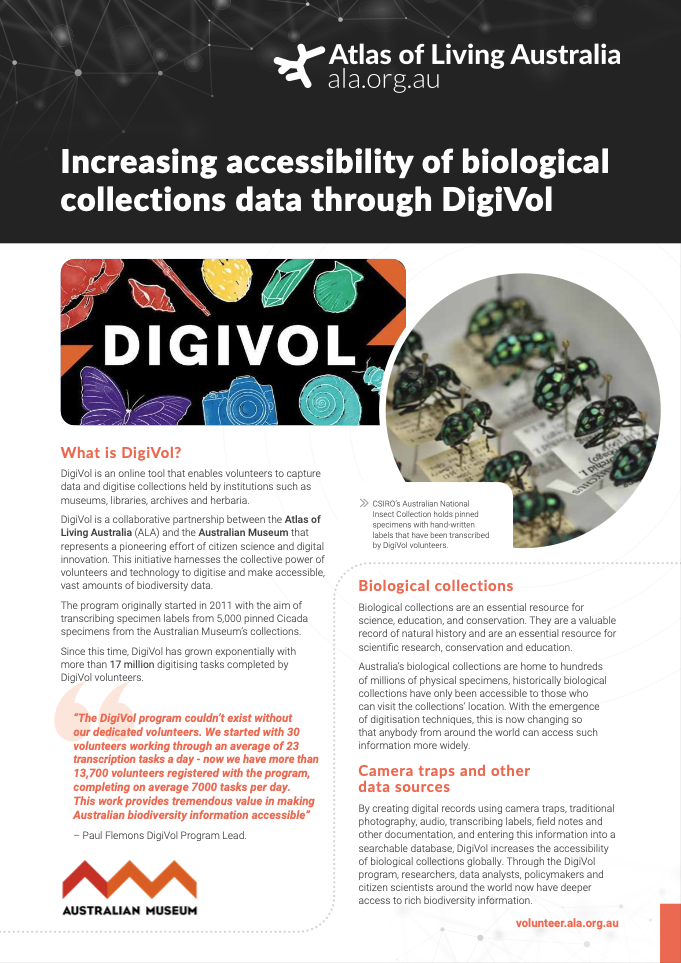 DigiVol flyer