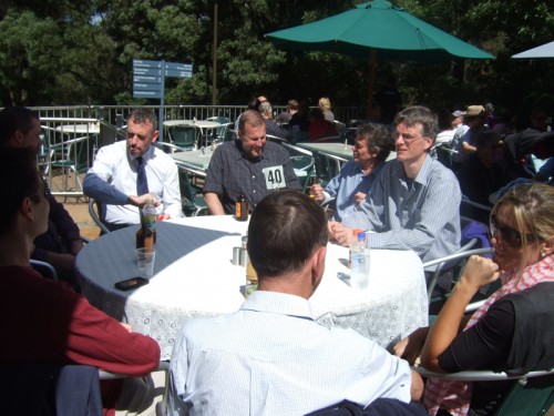 FCIG / HISCOM Meeting March 2011 Lunch at Hudson's ANBG.