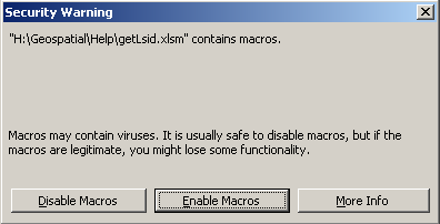 Enable macros in Windows