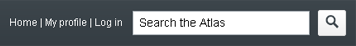 MyProfile & Login in the header MyProfile & Login in the header
