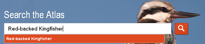 Search the Atlas for species information