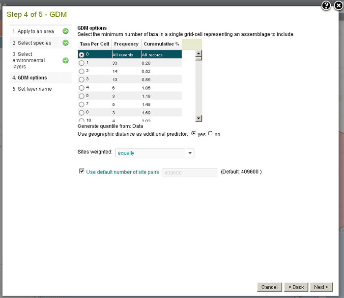 Select your GDM options